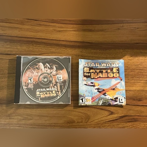 LucasArts Star Wars: Battle for Naboo Windows PC Game Big Box RARE - Picture 2 of 3